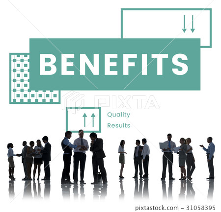 Benefits wages salary advantage income 31058395