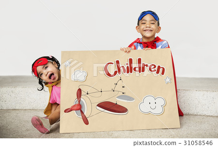 Children fun connect the dots airplane graphic 31058546