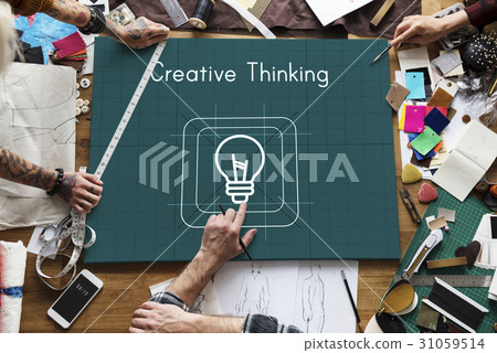 Bulb Ideas Creative Icon Sign Word 31059514