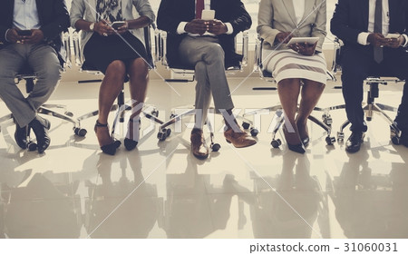 Diverse Business People Use Digital Devices Diverse Business People Use Digital Devices 31060031