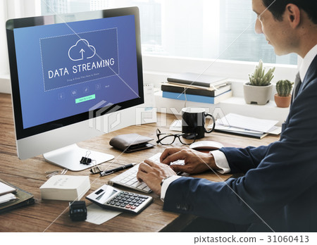 Digital data is an online information technology. Digital data is an online information technology. 31060413