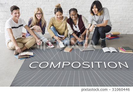 Web Design Layout Simulation Graphic Web Design Layout Simulation Graphic 31060446