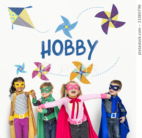 Childhood Leisure Hobby Imagination Concept Childhood Leisure Hobby Imagination Concept 31060796