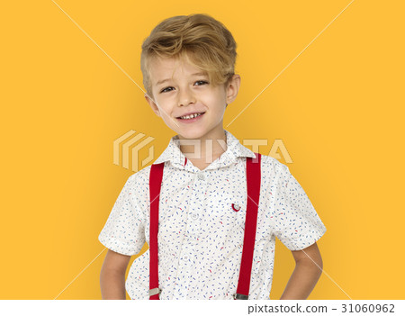 Little Boy Smiling Happiness Studio Portrait Little Boy Smiling Happiness Studio Portrait 31060962