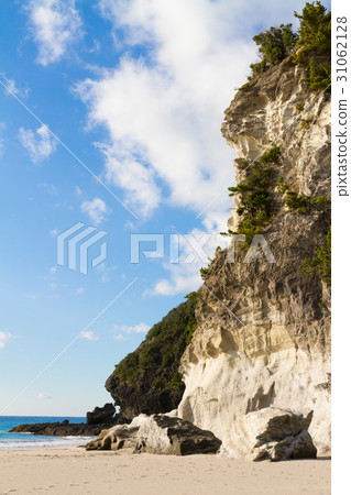 許多Tohama海灘浴清楚的天空藍天雲彩 31062128