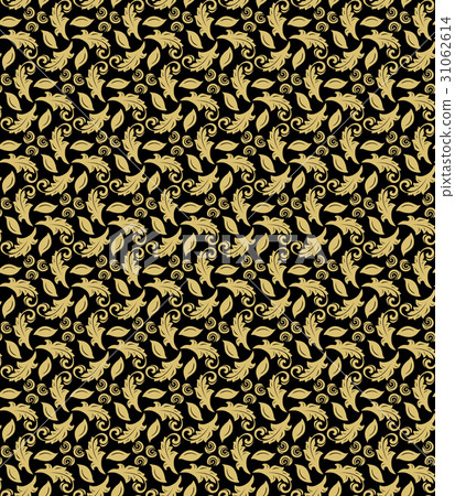 Floral Fine Seamless Vector Pattern 31062614