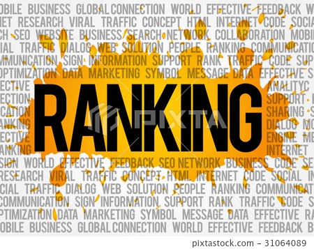 RANKING word cloud collage RANKING word cloud collage 31064089