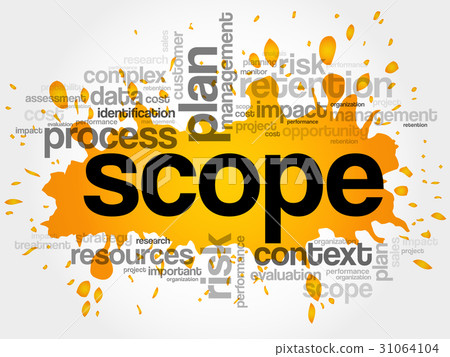SCOPE word cloud-插圖素材 [31064104] - PIXTA圖庫