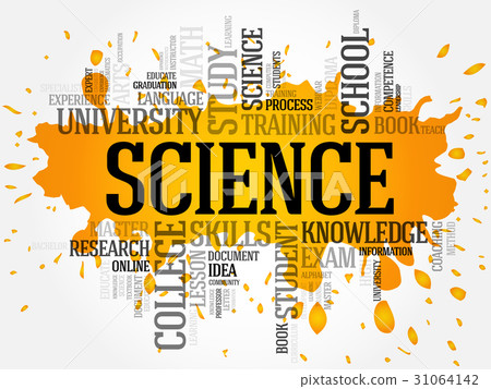 SCIENCE word cloud collage 31064142