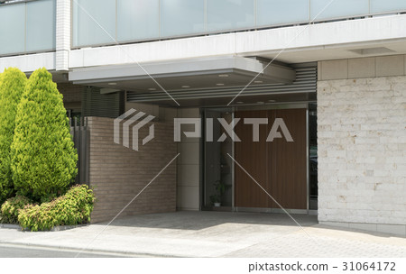 住宅公寓入口圖像種植 31064172