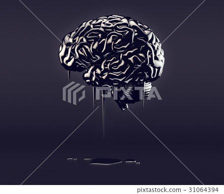 Brain made of oil 31064394