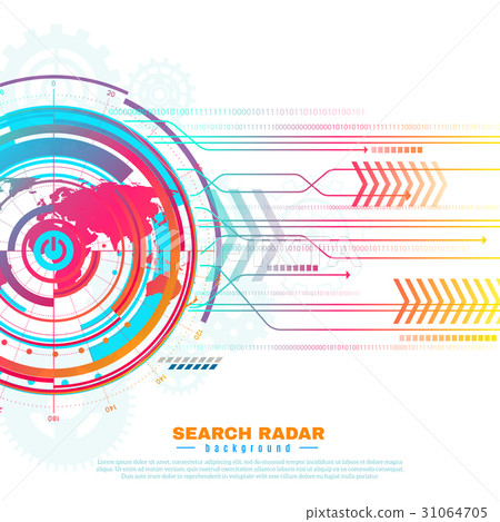 Search Radar Background Search Radar Background 31064705