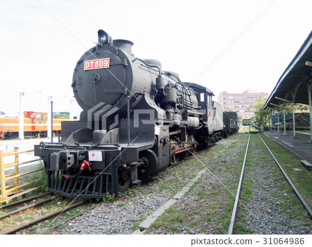 Kaohsiung City, Taiwan, Kaohsiung Railway Museum (former Takuo Station Story Museum), steam locomotive DT609 (former Japanese National Railway Kunroku same type) 31064986