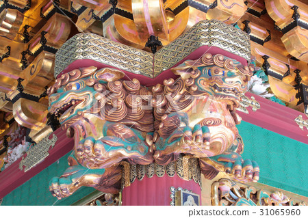 Sculpture of Nikko Yamanote Daisen-in Yasha Monster Sculpture of Nikko Yamanote Daisen-in Yasha Monster 31065960