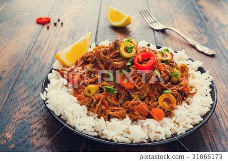 The national dish of Cuba, Ropa Vieja 31066173