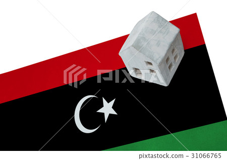 Small house on a flag - Libya Small house on a flag - Libya 31066765