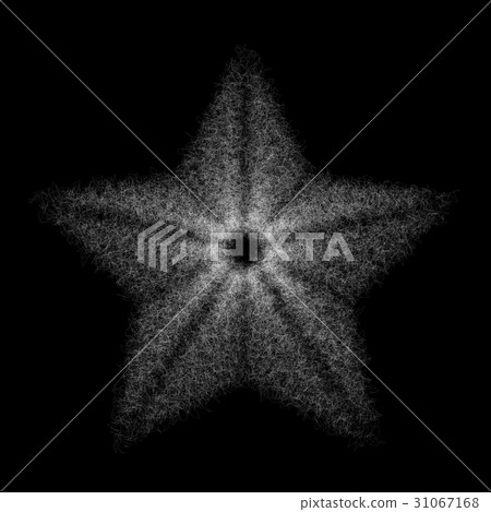 Abstract star. Design element.  31067168