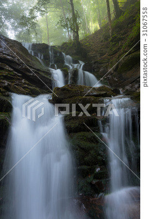 Waterfall in forest_ Waterfall in forest_ 31067558