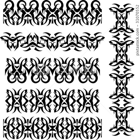 Tattoo Arm Band Set 31070552