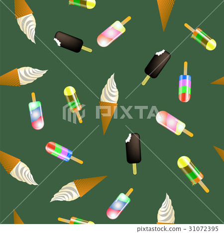 Sweet Ice Cream Pattern Sweet Ice Cream Pattern 31072395