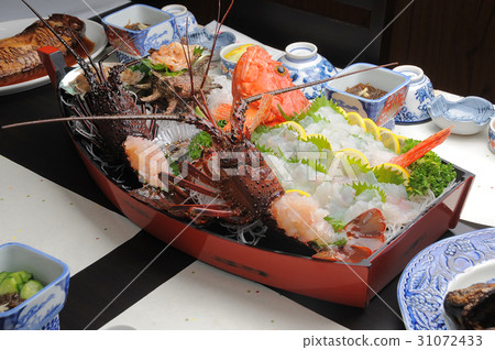 Cooking on boat hillside inns 31072433