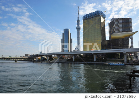 Tokyo Sky Tree Landscape from Azumabashi Tokyo Sky Tree Landscape from Azumabashi 31072680