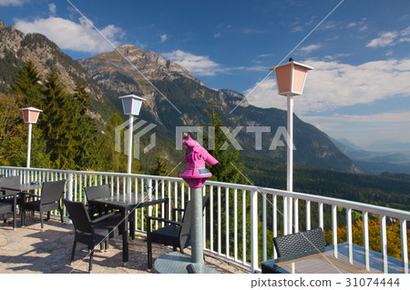 Mountain view from the top - Alpbach valley 31074444