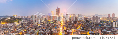 Macau cityscape Macau cityscape 31074721