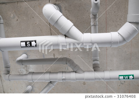 Supply Water and Sewer Pipes System 31076408