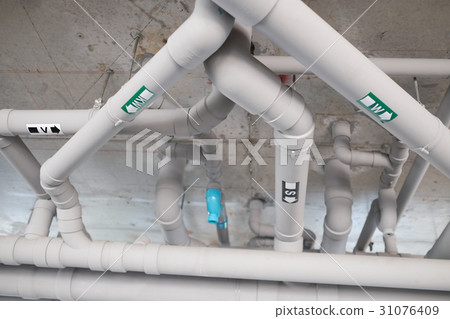 Supply Water and Sewer Pipes System 31076409