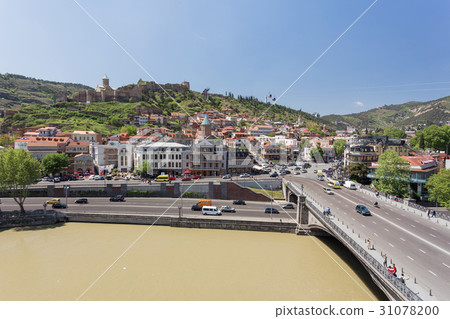 Panorama of Tbilisi, capital of Georgia country. 31078200