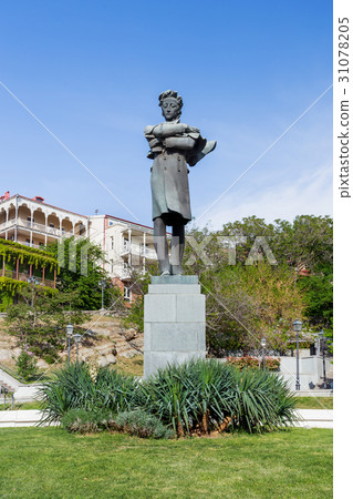 Monument to Nikolai Baratashvili. Tbilisi, Georgia 31078205