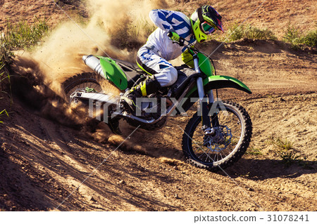 Professional dirt bike rider 31078241