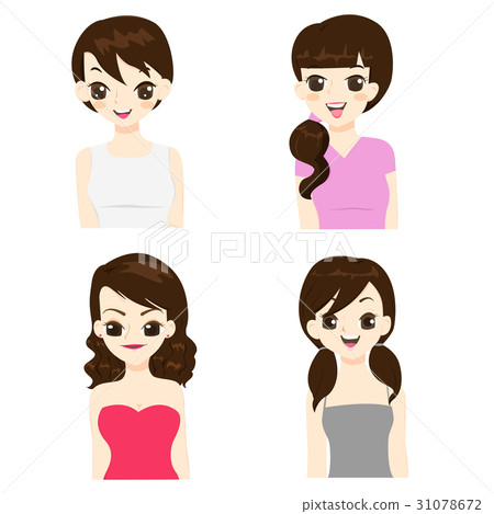 Asian women vector illustration 31078672