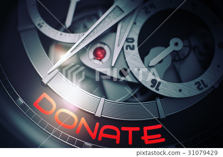 Donate on the Fashion Wristwatch Mechanism. 3D. 31079429