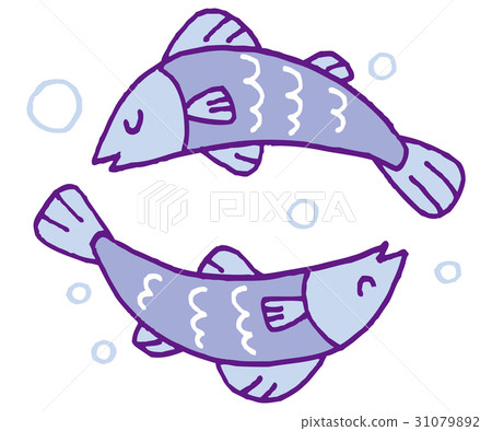 雙魚座的例證 31079892