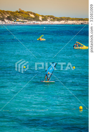 Ibiza island,beach Ses Salines  in Sant Josep  31081009
