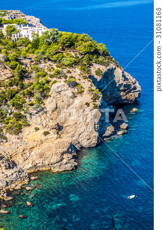 Cala Tarida in Ibiza beach San Jose at Balearic  31081168