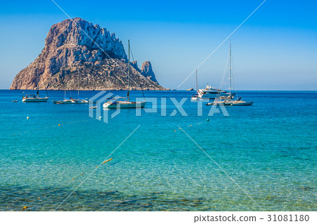 Es vedra island of Ibiza  Cala d Hort in Balearic  31081180