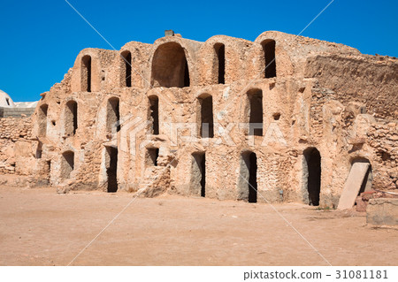 Typical Tunisian ksar from the ville of Medenine 31081181