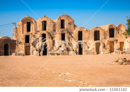 Tunisia. Medenine. Fragment of old Ksar Tunisia. Medenine. Fragment of old Ksar 31081182