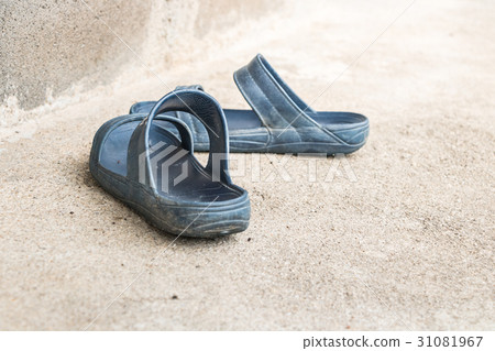 Slippers in front of the room. Slippers in front of the room. 31081967
