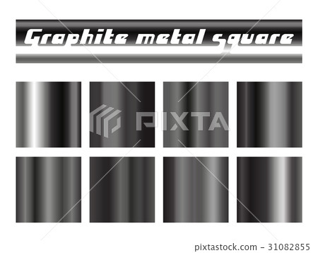 Black graphite gradient square set 31082855