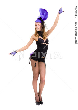 Attractive young woman alluring in sexy lingerie 31082879