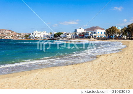 Beach on Paros island Beach on Paros island 31083080
