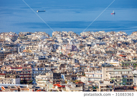 Thessaloniki aerial panoramic view Thessaloniki aerial panoramic view 31083363