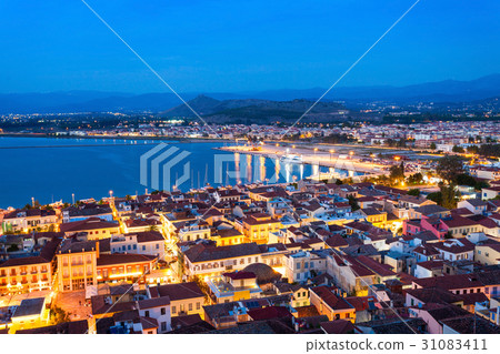 Nafplio aerial view, Greece 31083411