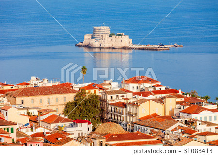 Bourtzi castle in Nafplio Bourtzi castle in Nafplio 31083413