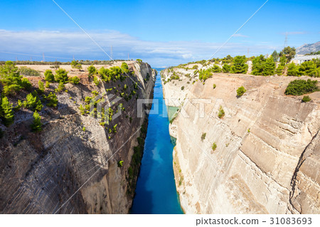 Corinth Canal in Greece 31083693