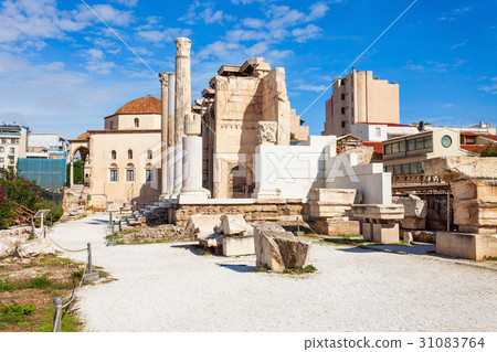 Hadrian's Library in Athens 31083764